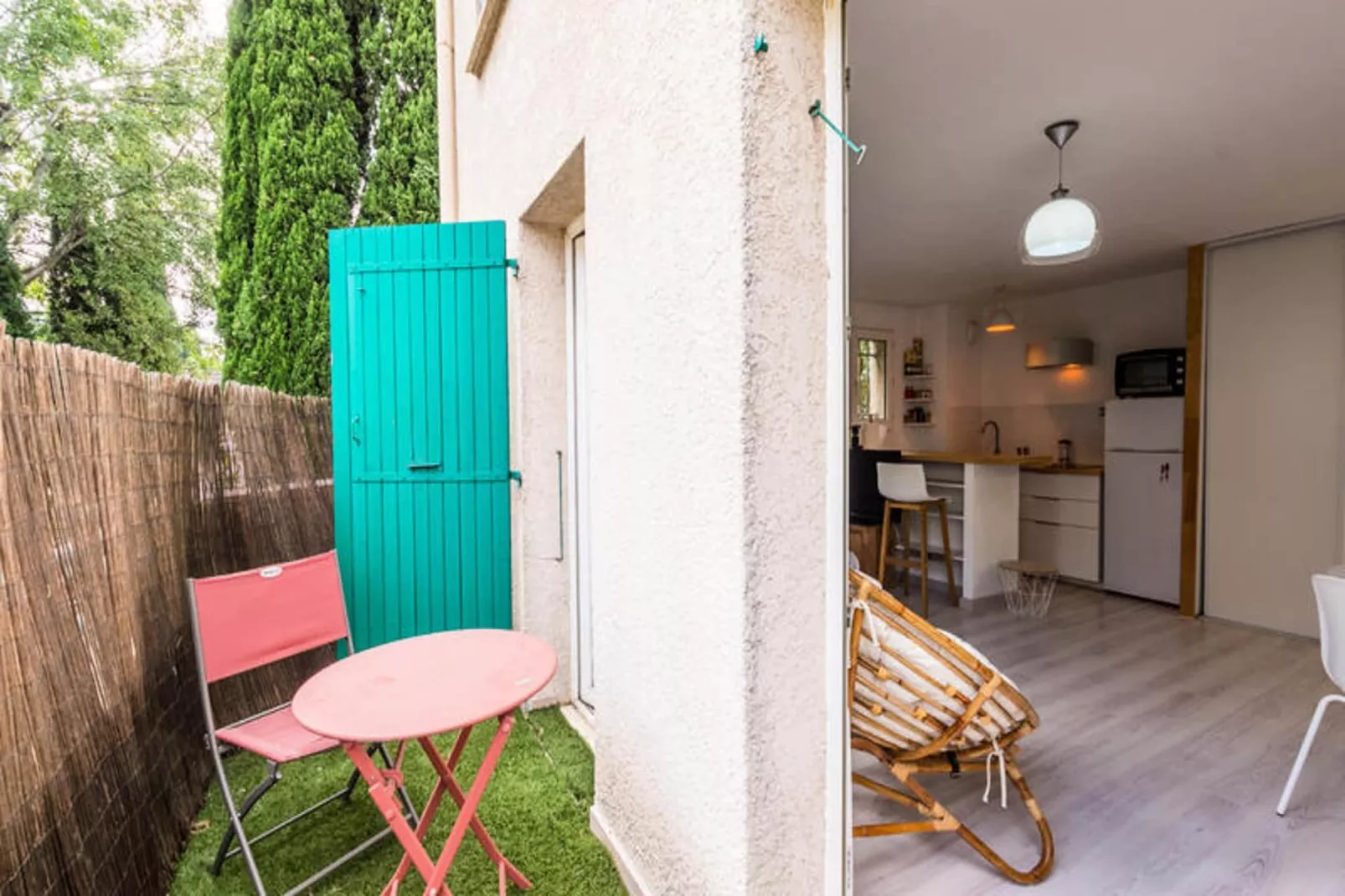 Studio à Montpellier-Terrasbalkon