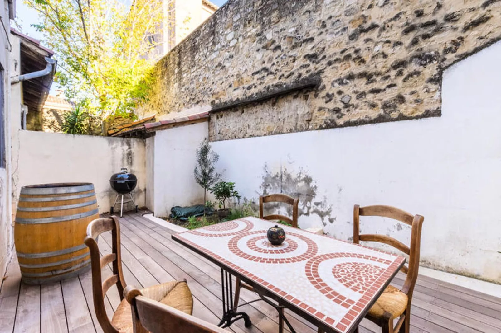 Appartements à Montpellier-Tuinen zomer