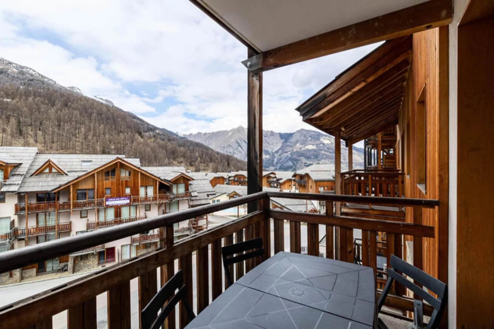 Résidence Le Balcon Des Airelles-Terrasbalkon