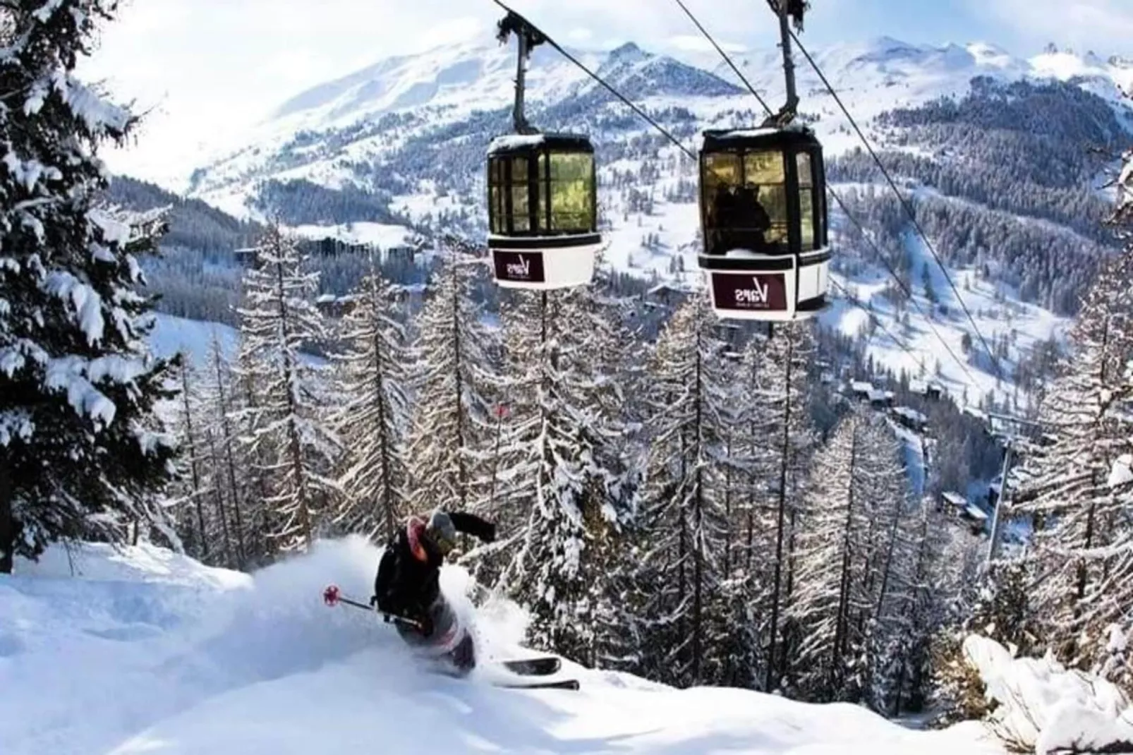 Chalet Des Rennes - Uitzicht winter