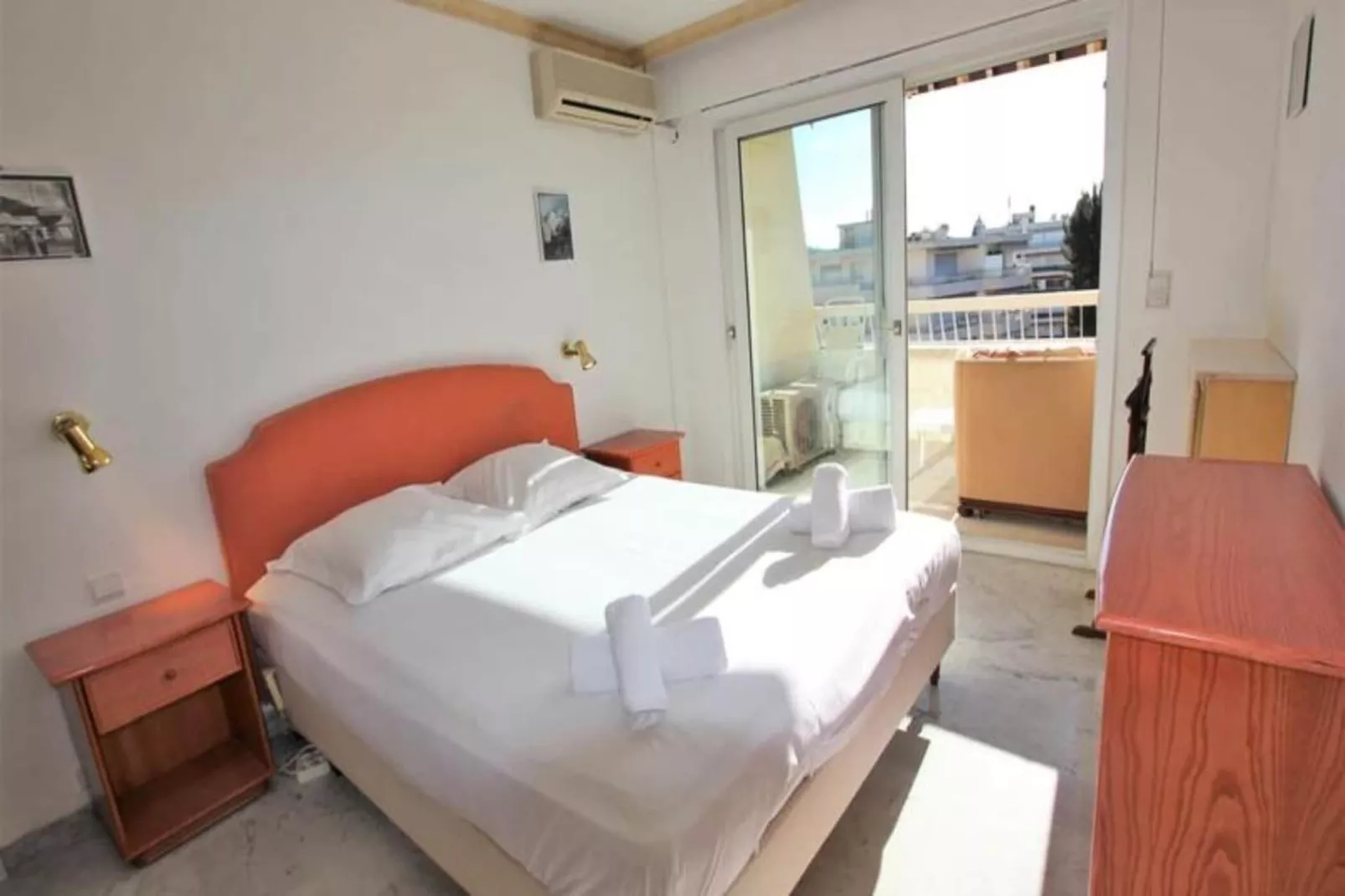 Résidence Appartement Climatis&eacute; 5 Voyageurs De 80 M2, Centre Ville Et Croisette-Slaapkamer