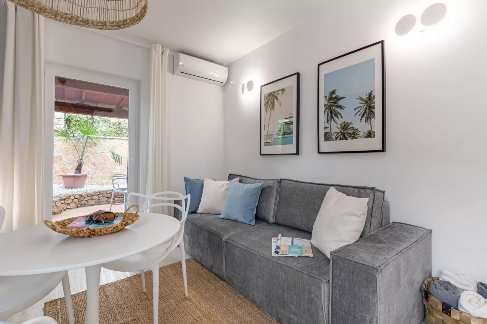 Marina veranda apartment D-Woonkamer