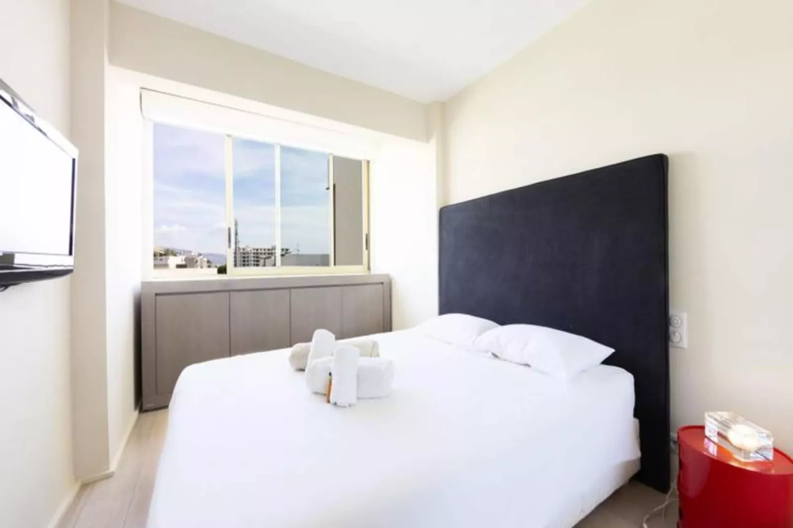 Résidence Appartement &eacute;quip&eacute; 70 M&sup2; Face &agrave; La Mer Dernier &eacute;tage Avec Magnifique Vue Me-Buitenkant zomer