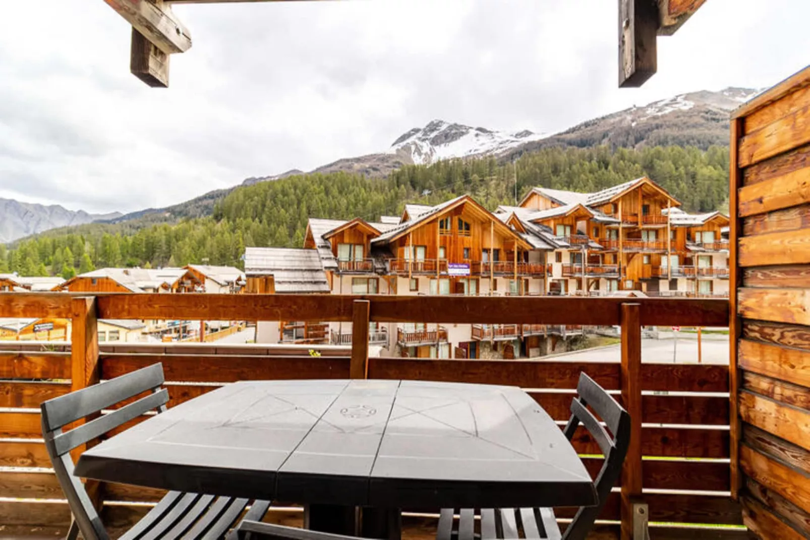 Résidence Le Balcon Des Airelles-Terrasbalkon