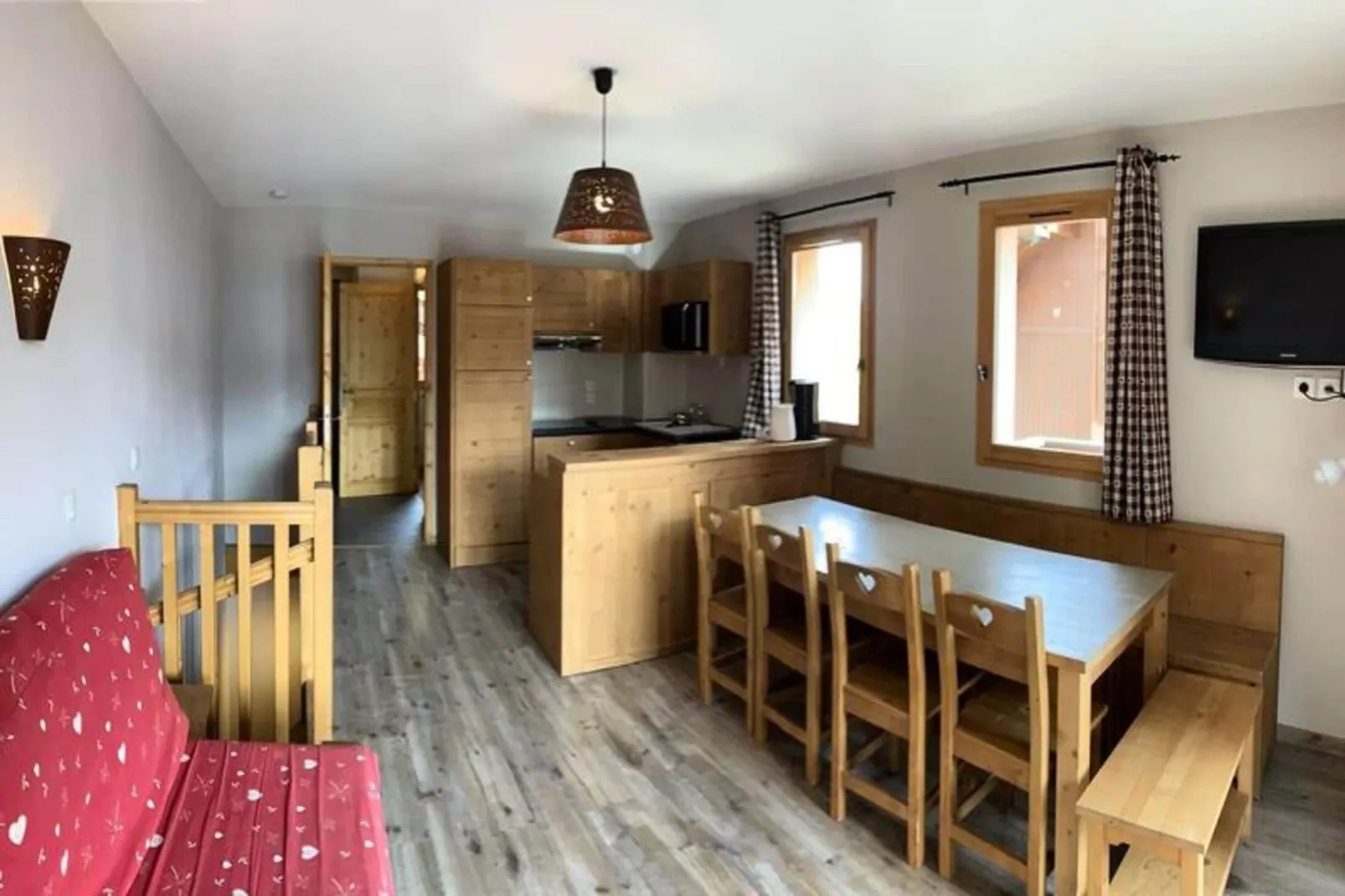 Chalet Des Rennes - Buitenkant zomer