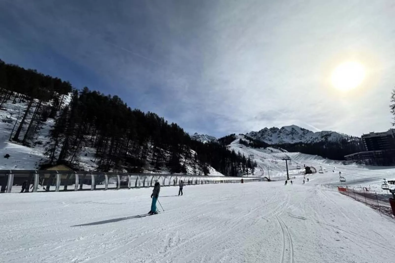 Résidence L'albane - Uitzicht winter