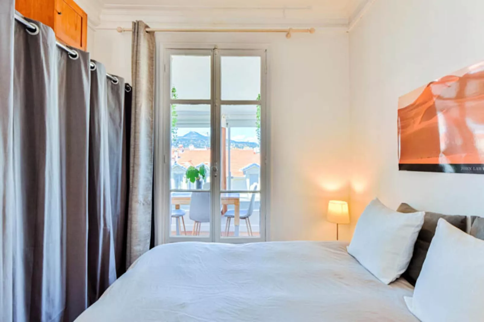 Appartements à Nice-Slaapkamer