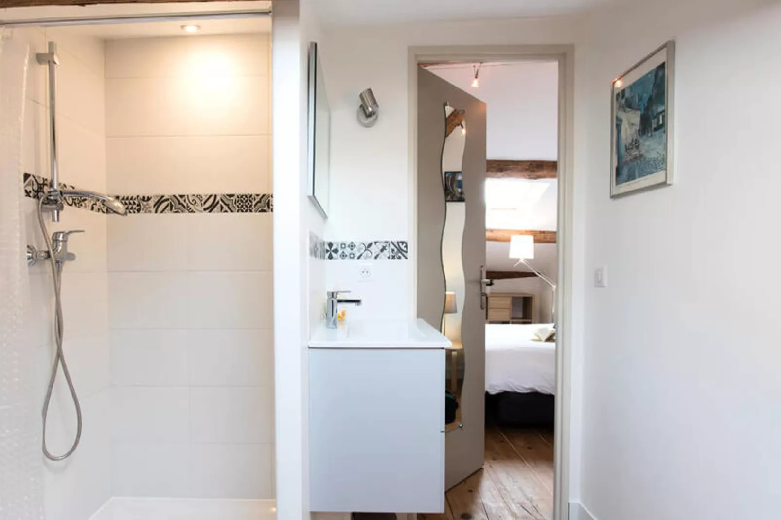 Studio à Montpellier - Badkamer