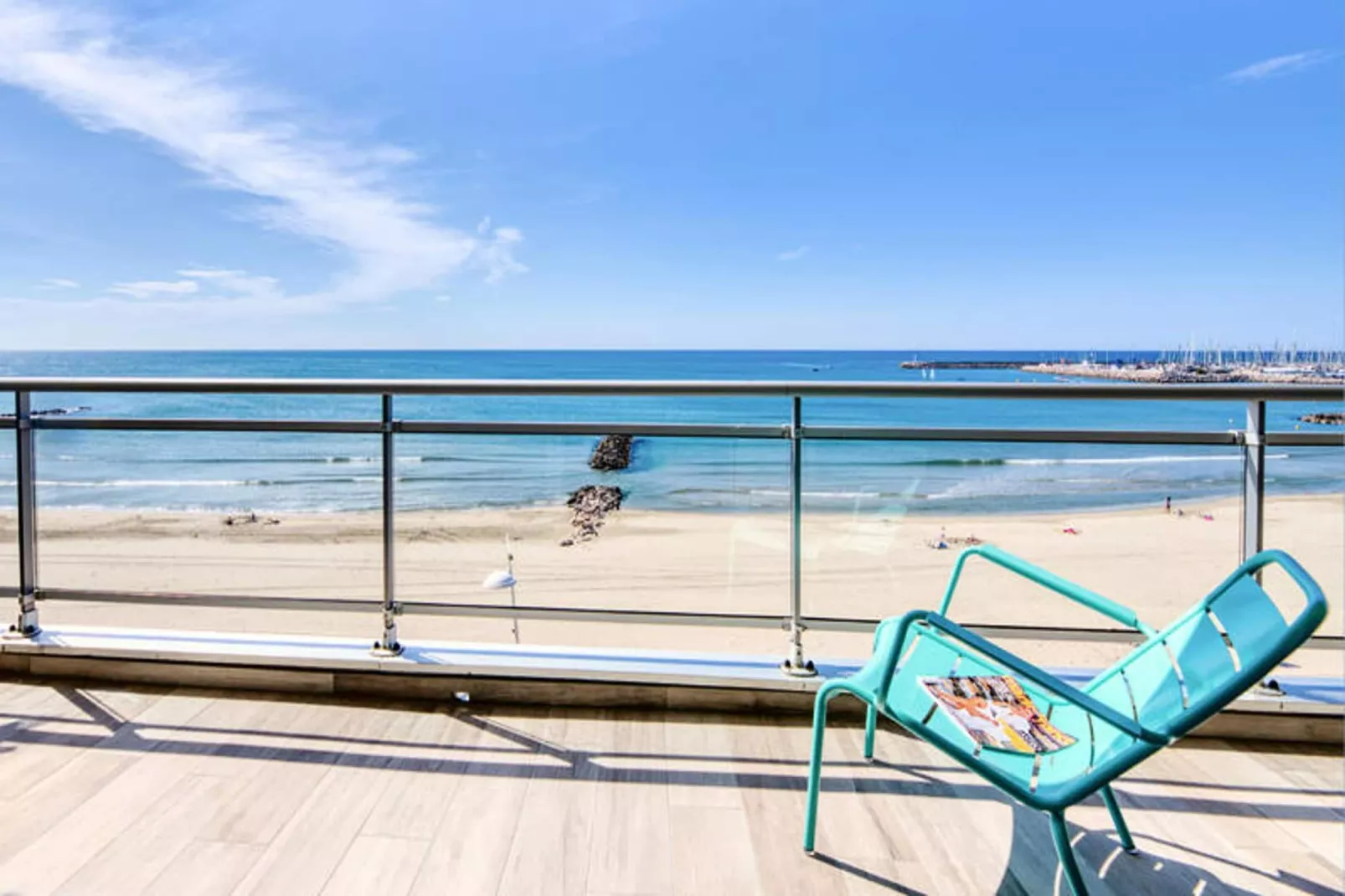 Appartements à Palavas-les-Flots-Terrasbalkon