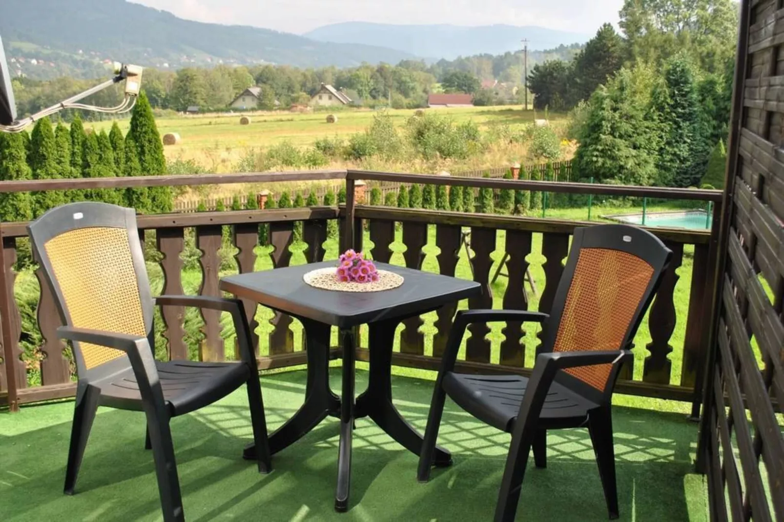 Willa wakacyjna dla 16 osób Brenna-Terrasbalkon