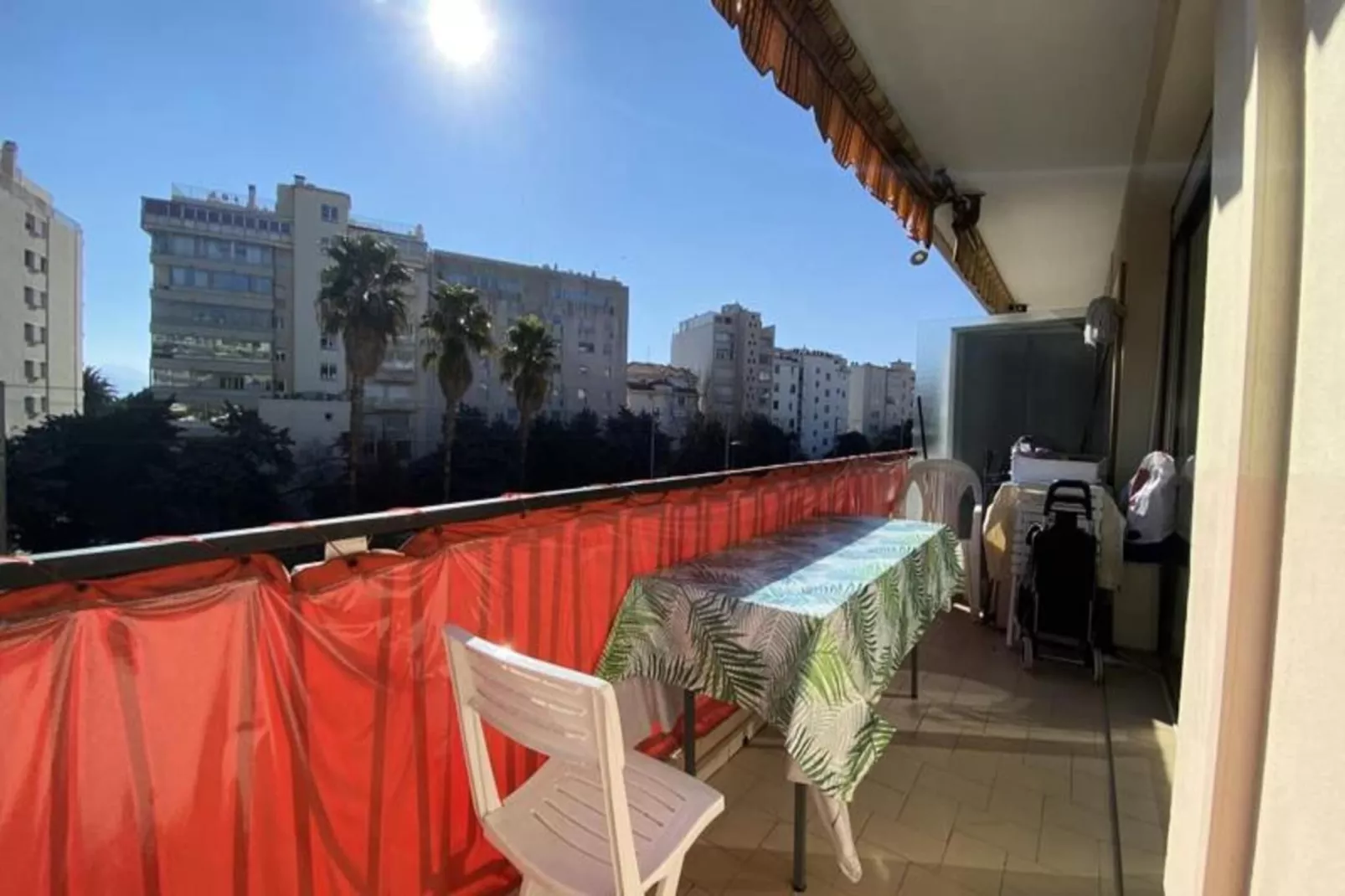 Résidence 2 Pi&egrave;ces Plein Sud &agrave; 300m De La Croisette ☀live In Le Bosquet☀-Terrasbalkon