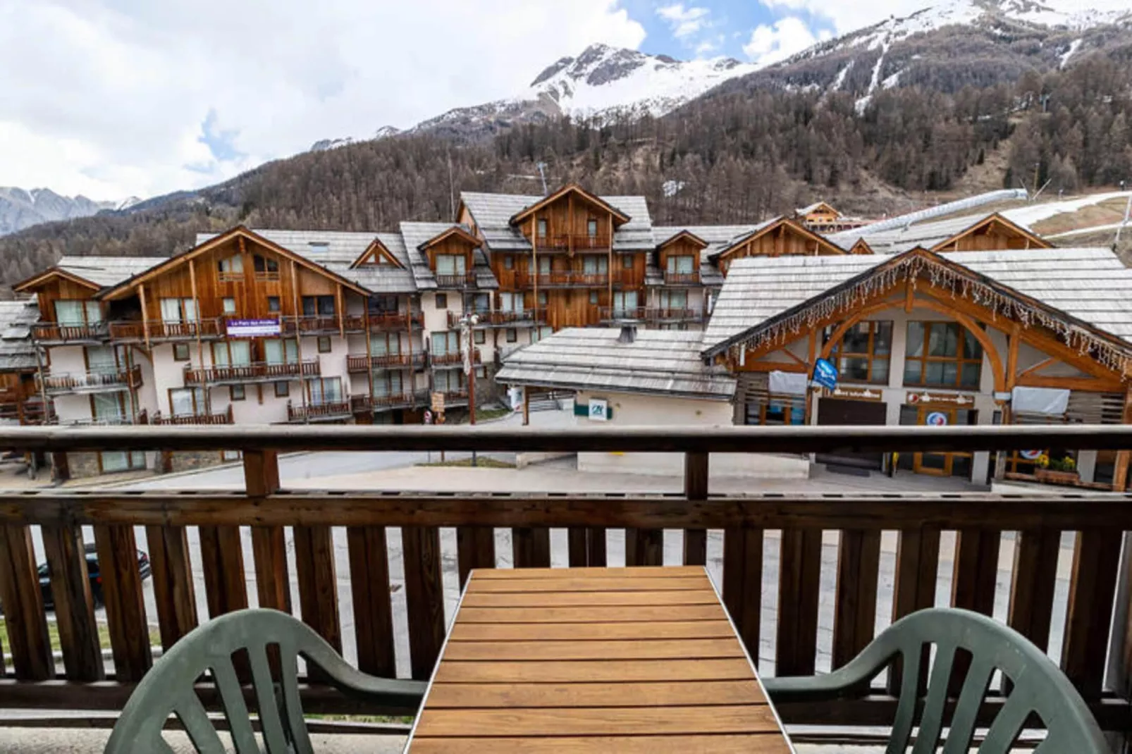Résidence Le Balcon Des Airelles-Terrasbalkon
