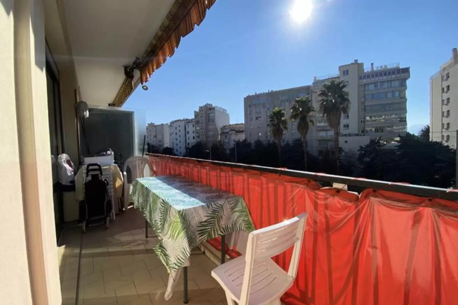 Résidence 2 Pi&egrave;ces Plein Sud &agrave; 300m De La Croisette ☀live In Le Bosquet☀-Terrasbalkon