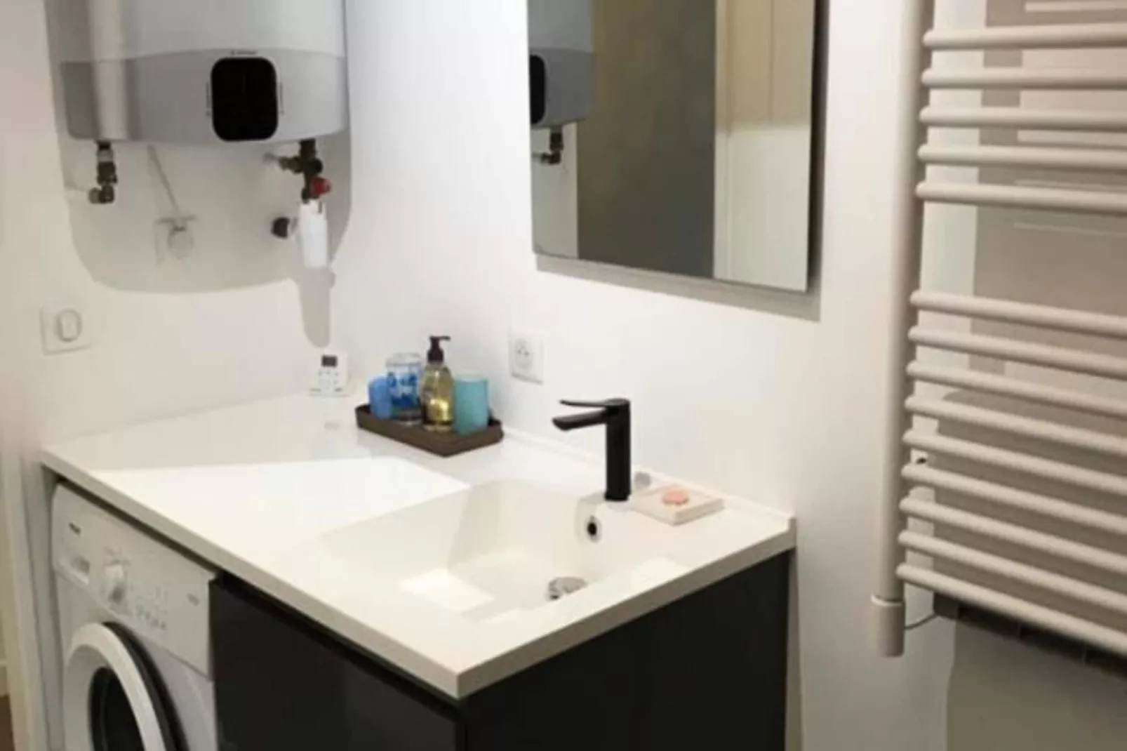 Résidence Studio Design Terrasse Et Plage ☀live In Marlyne☀-Badkamer