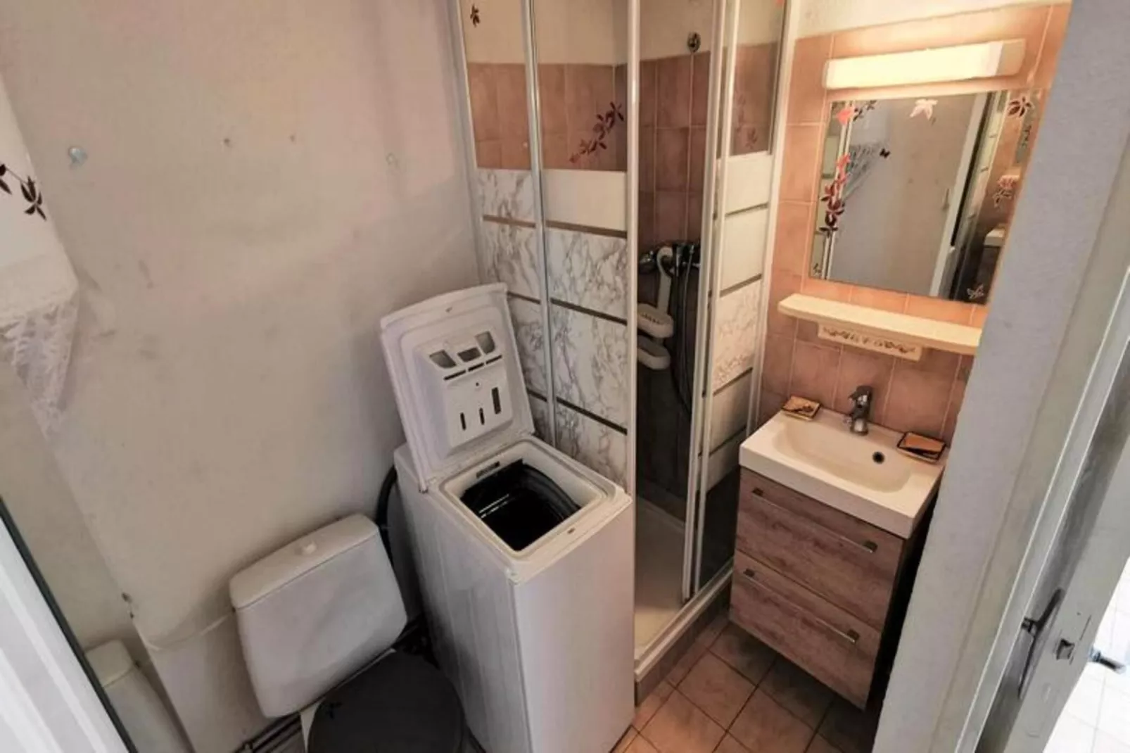 Résidence Village Merlin-Badkamer