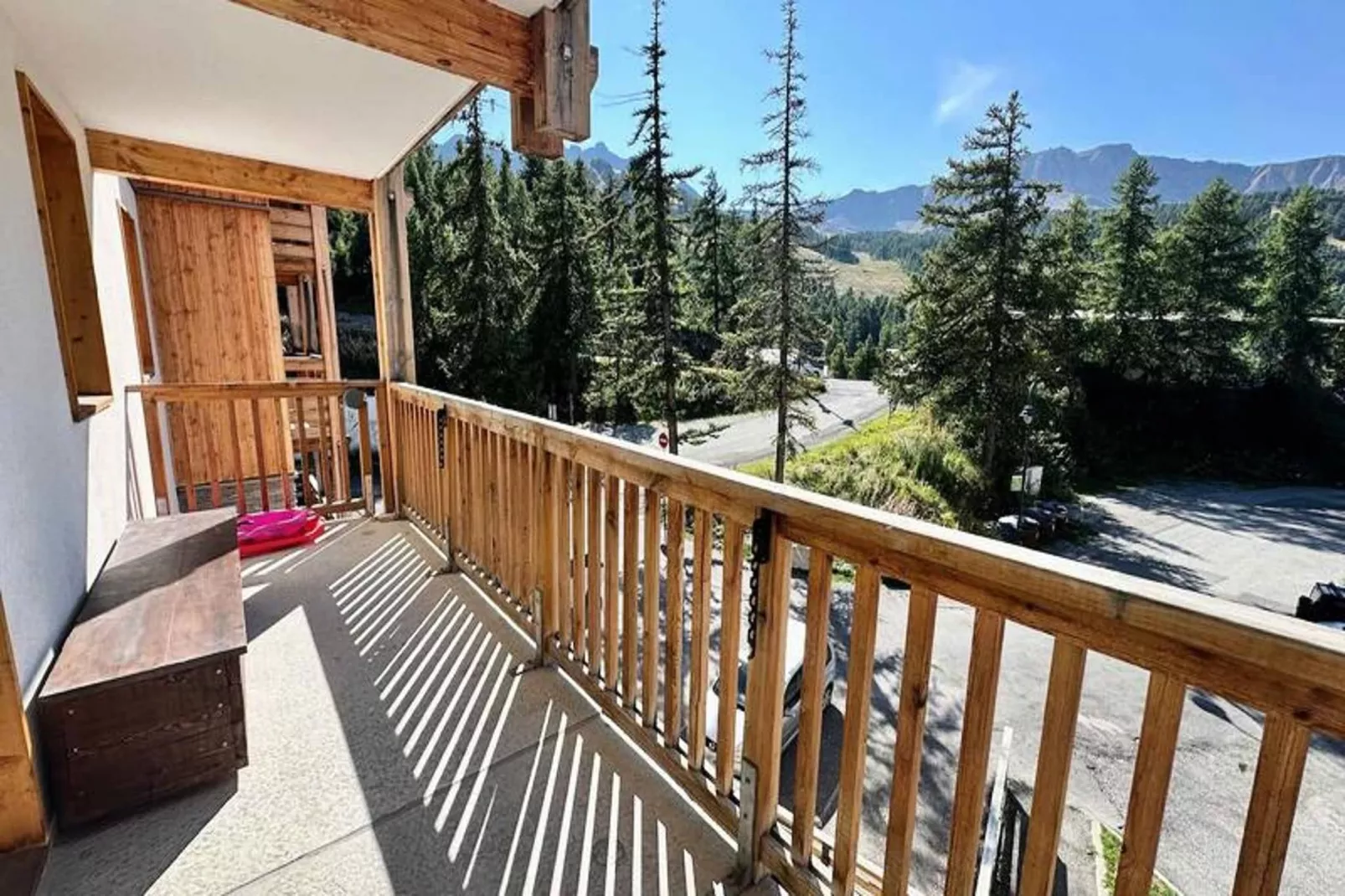 Résidence Ecrins Des Neiges - Terrasbalkon