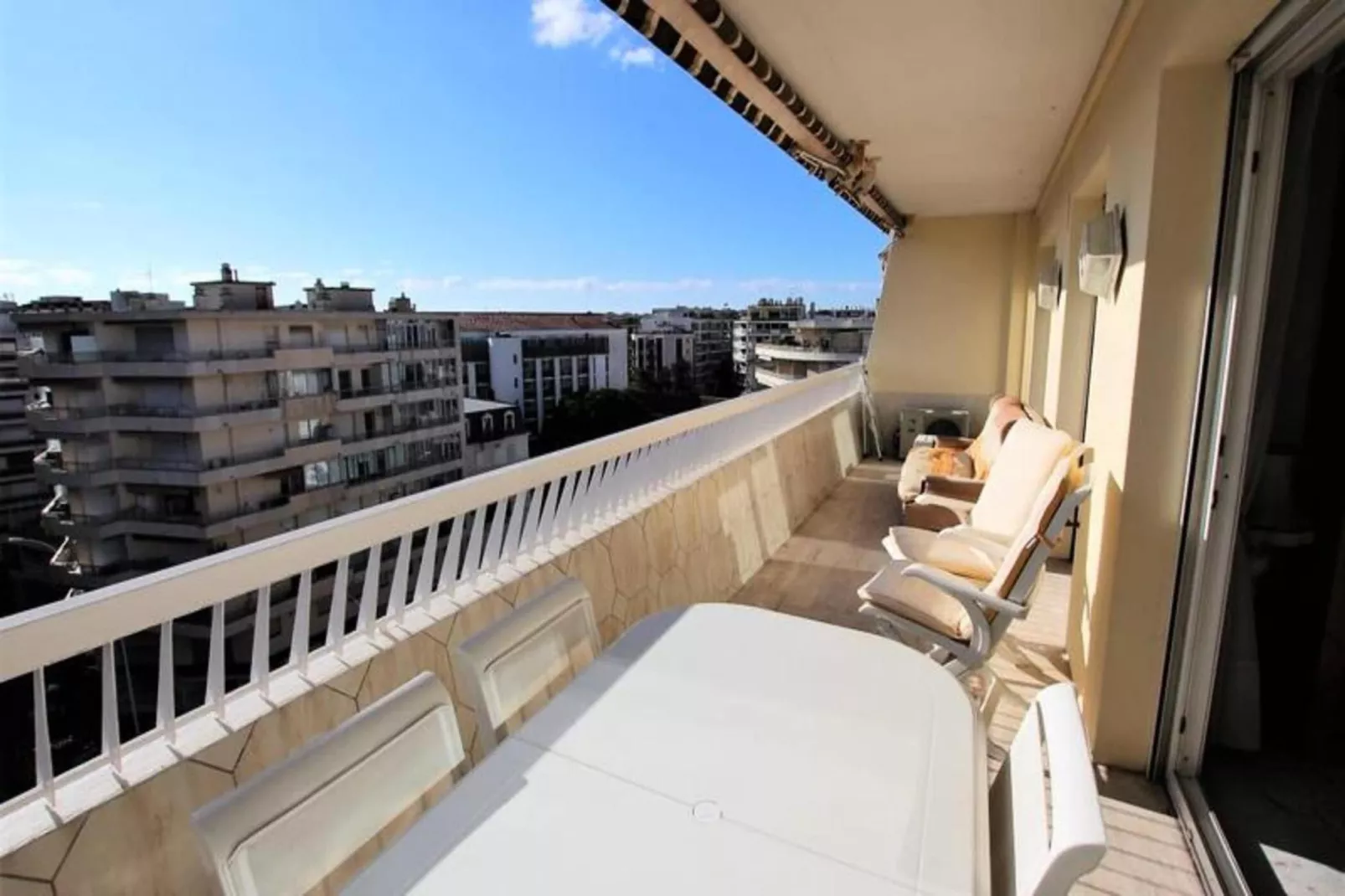 Résidence Appartement Climatis&eacute; 5 Voyageurs De 80 M2, Centre Ville Et Croisette-Terrasbalkon