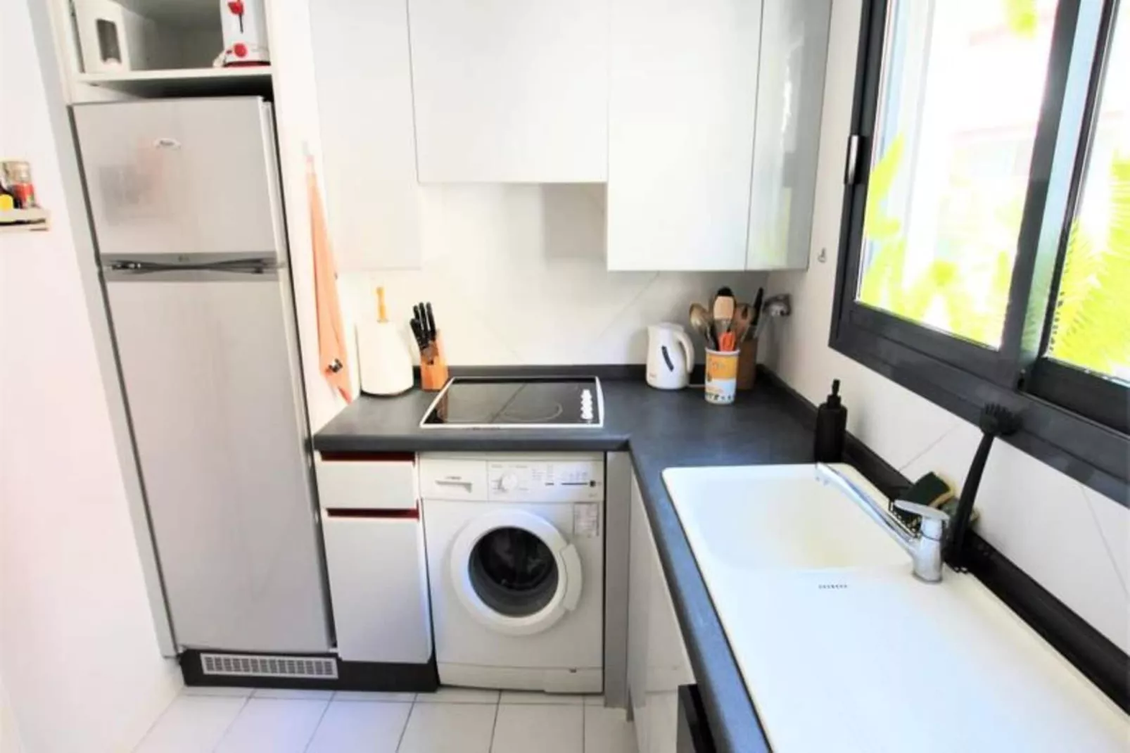 Résidence Appartement R&eacute;nov&eacute; Avec 2 Chambres & Salle De Bain &agrave; La D&eacute;coration Raffin&eacute;e-Recreatieruimte