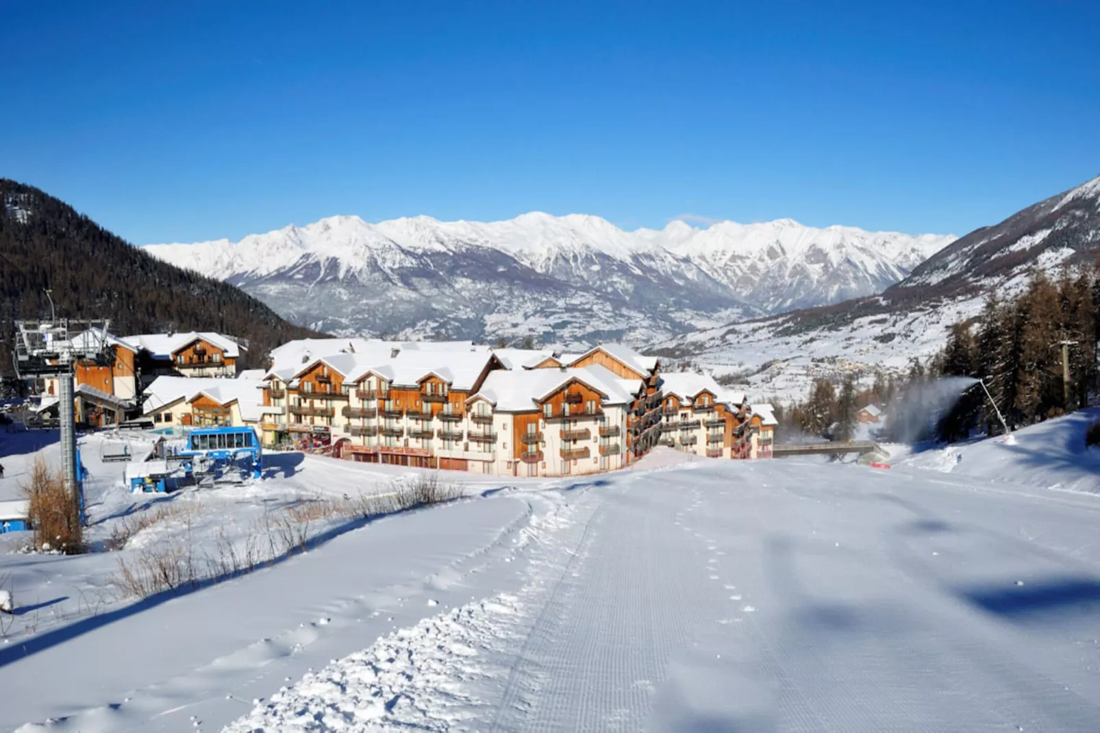 Résidence Pramouton-Gebied winter 5km