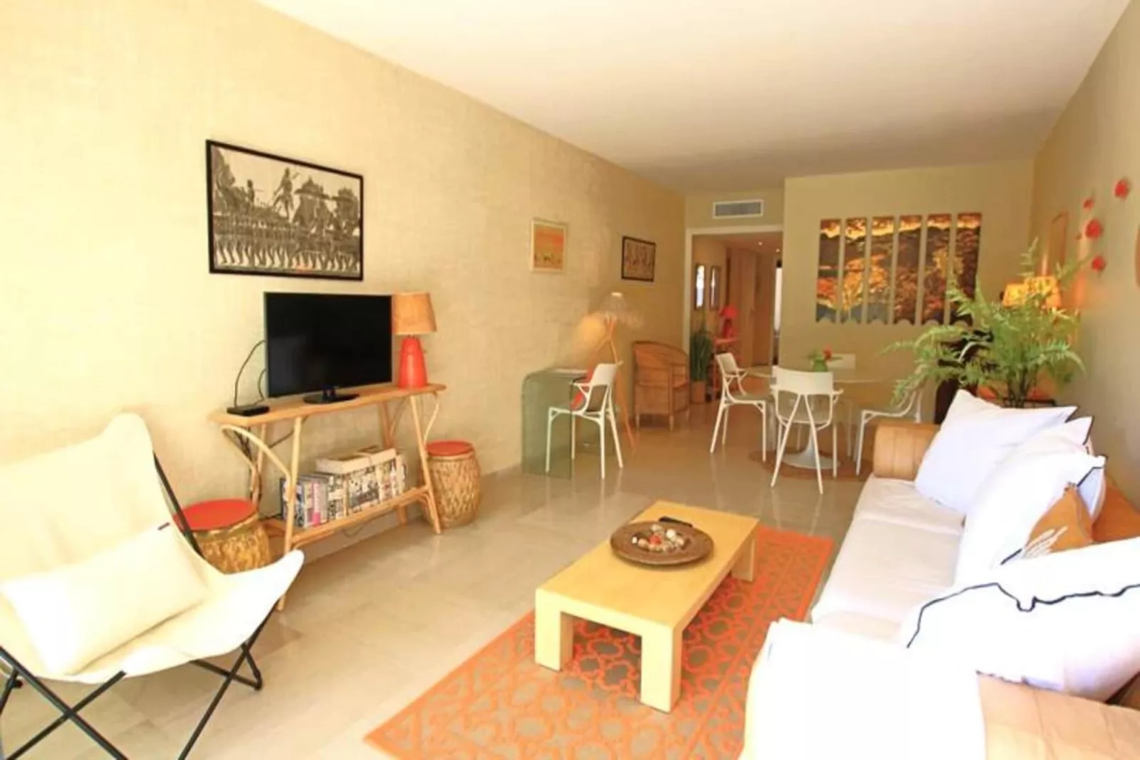 Résidence Appartement R&eacute;nov&eacute; Avec 2 Chambres & Salle De Bain &agrave; La D&eacute;coration Raffin&eacute;e-Recreatieruimte