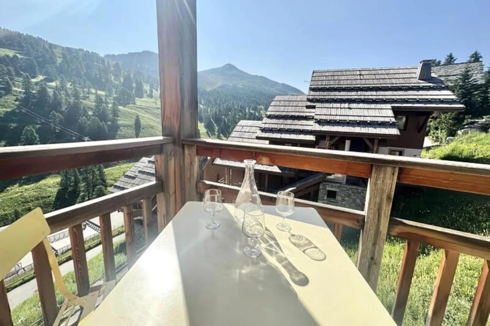 Résidence Le Hameau Des Rennes - Terrasbalkon