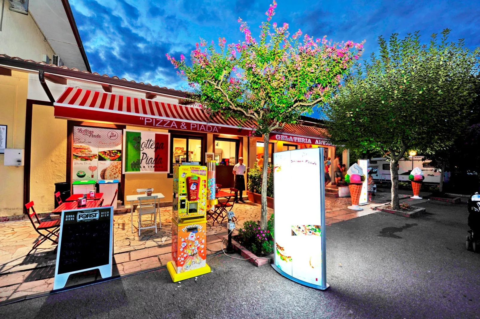 Holiday park Bella Italia, Peschiera-Oleandro-Parkfaciliteiten