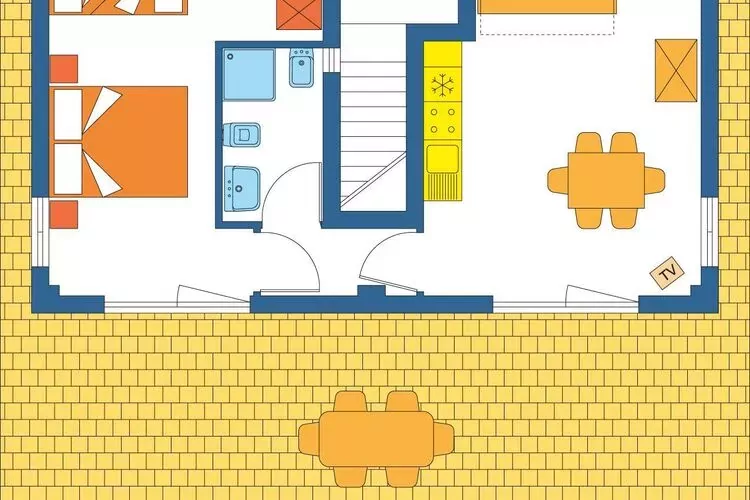 Holiday park Bella Italia, Peschiera-Ortensia-Plattegrond