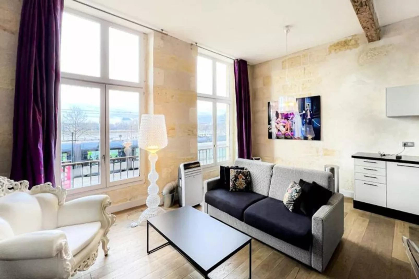 Superbe Appartement 2 Chambres Avec Vue Sur La Garonne