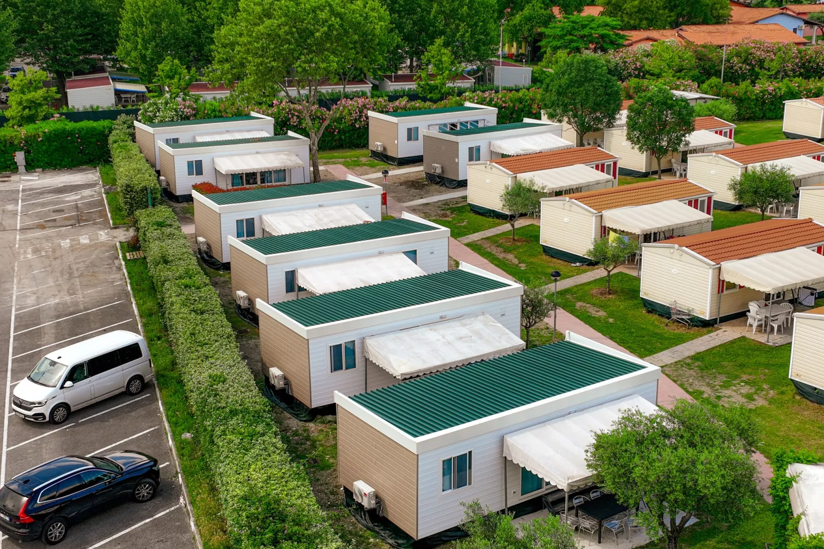 Mobile Homes The Garda Village, Sirmione-MH Deluxe-Buitenkant zomer