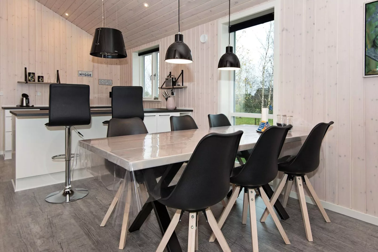 Moderne toevlucht bij Skovmose-By Traum-Binnen