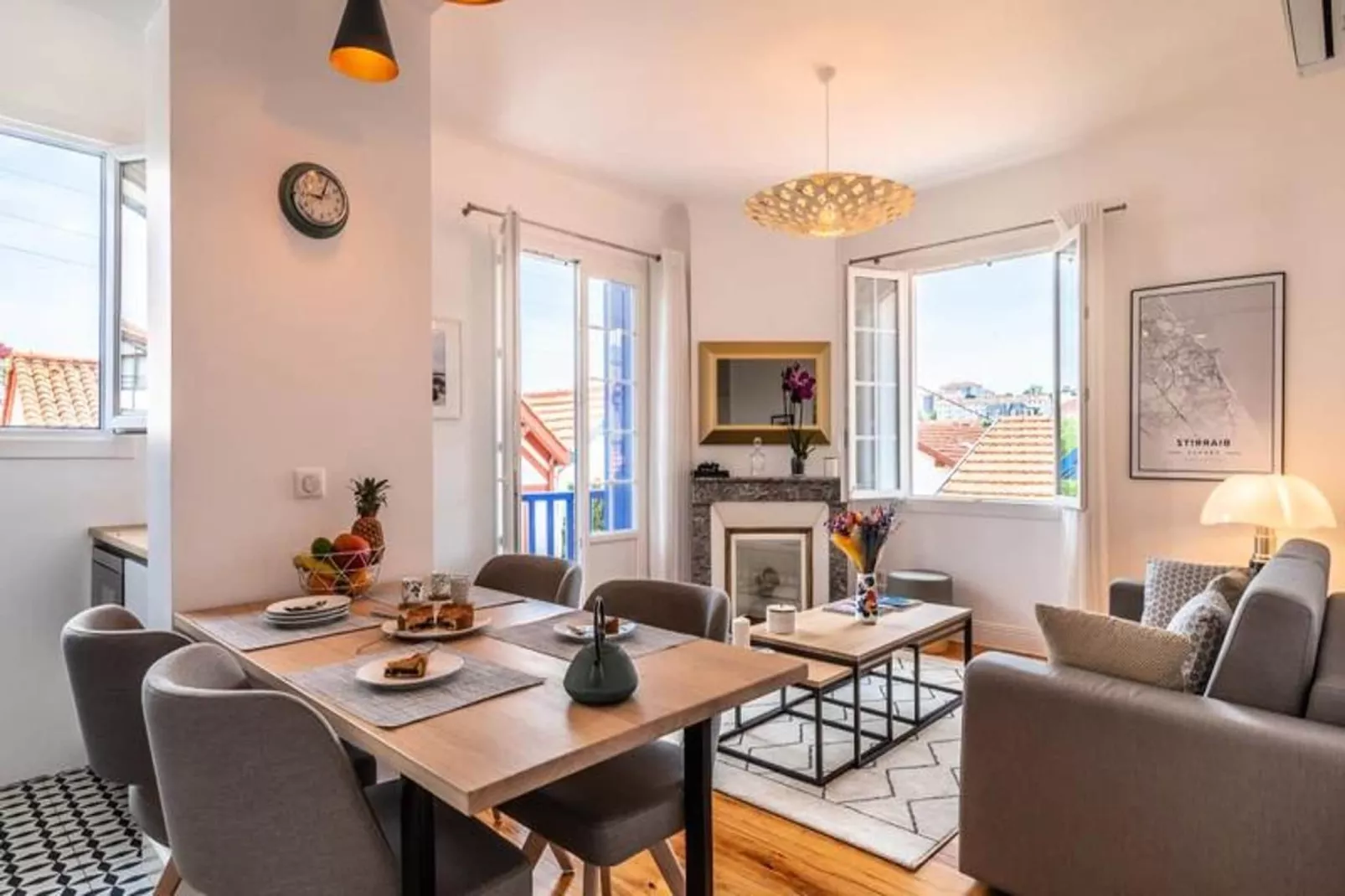 Superbe Appartement Plein De Charme Avec Balcon, 2ch, &agrave; 5min De La Plage