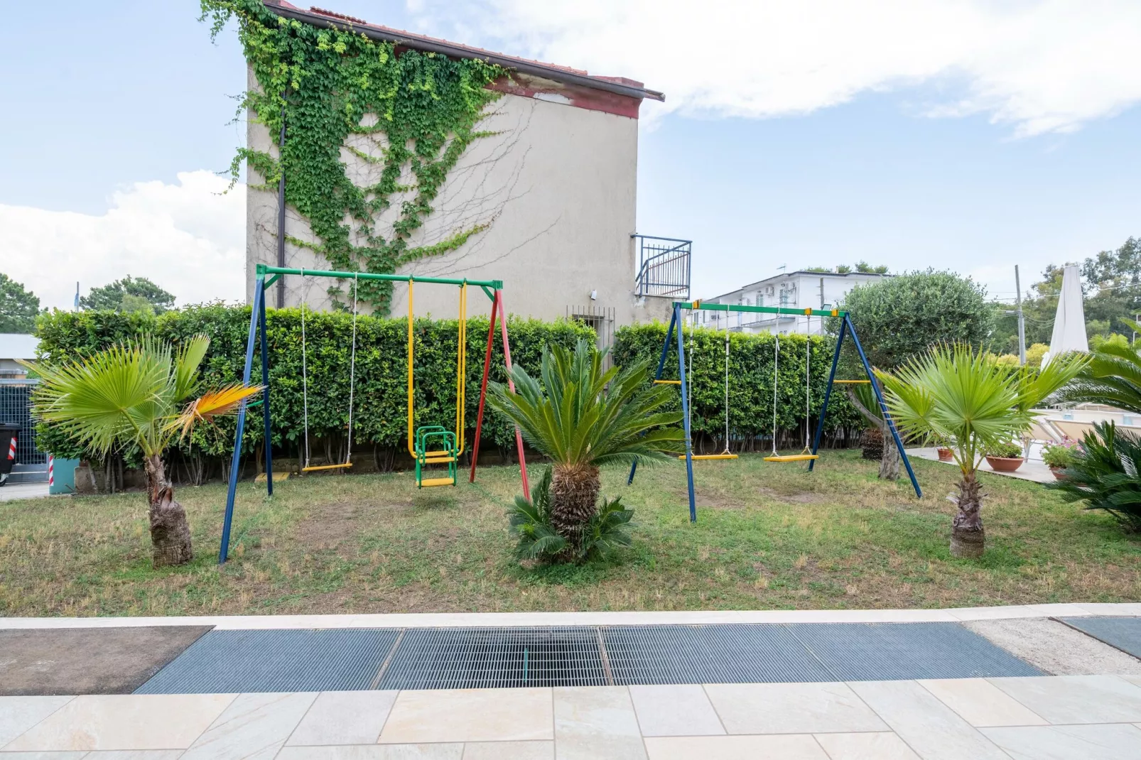 Conca degli Dei con patio-Tuinen zomer