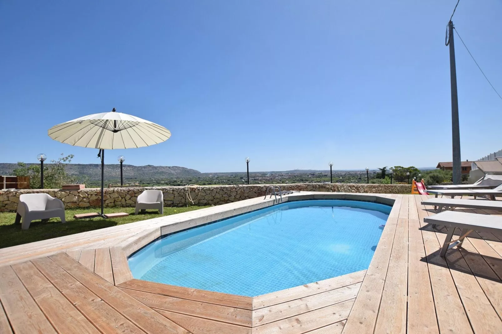 Holiday home Floridia - Villa Bellavista mit Privatpool-Zwembad