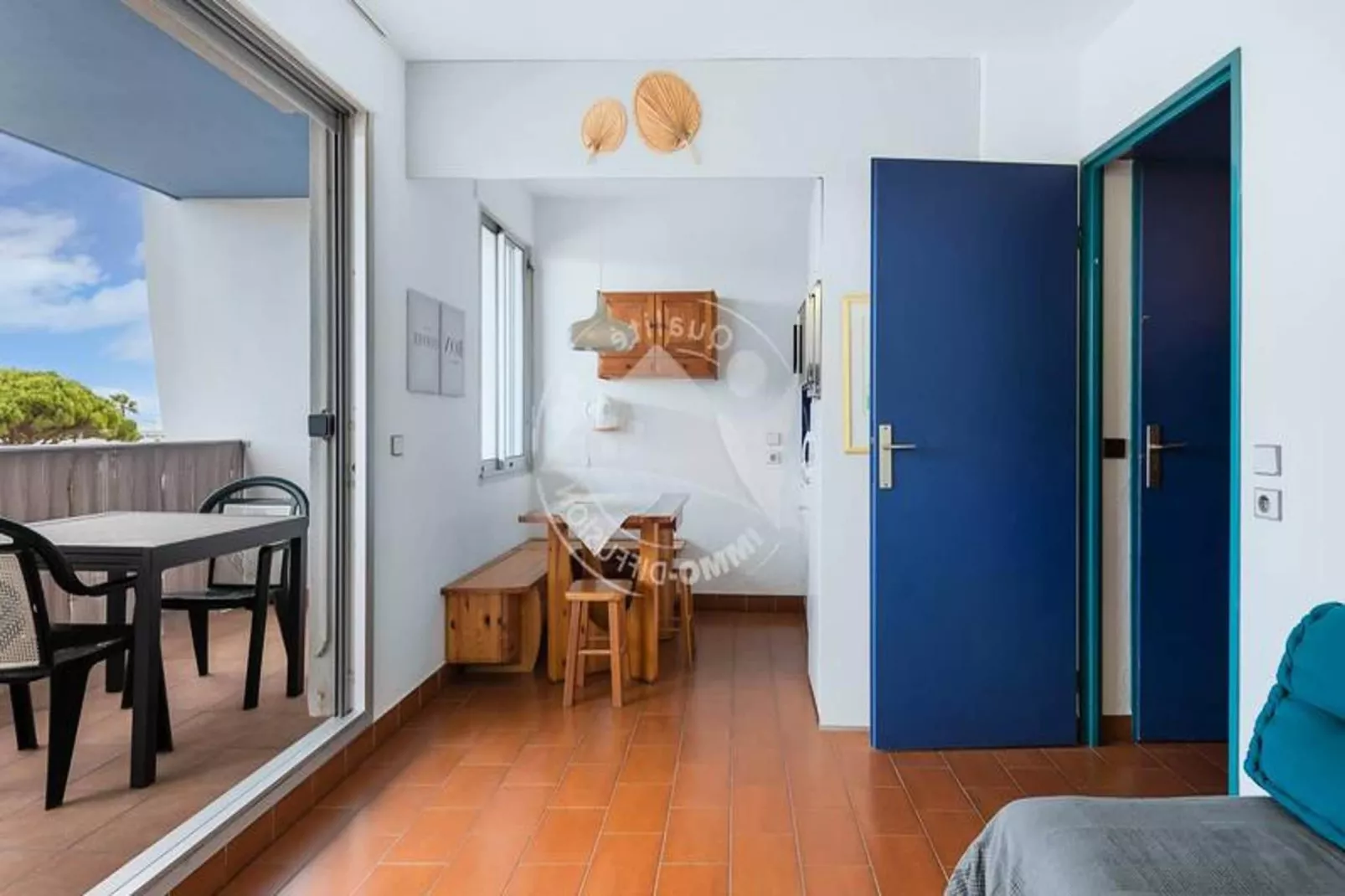 Résidence "le Grand Large"-Woonkamer