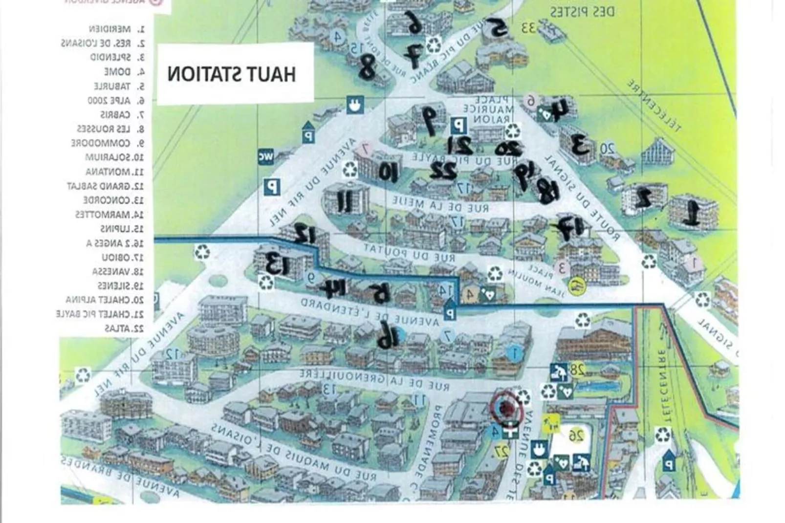 Résidence Dome-Buitenkant zomer