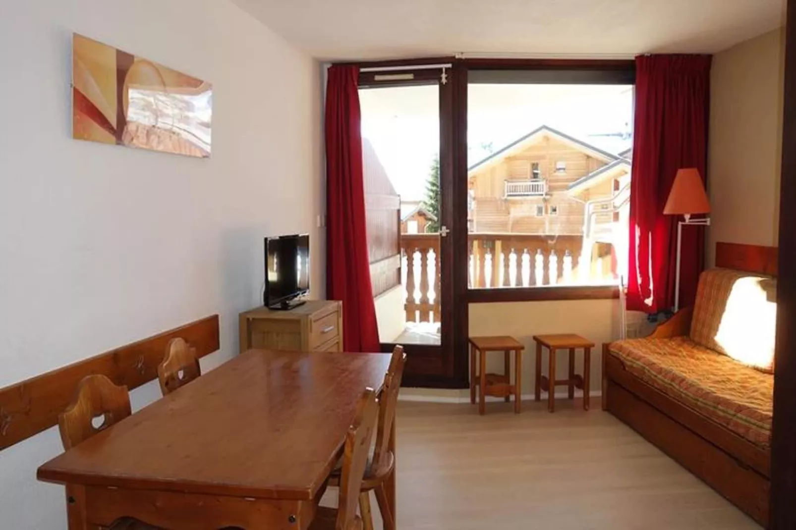 Résidence Maeva Les Melezes-Eetkamer