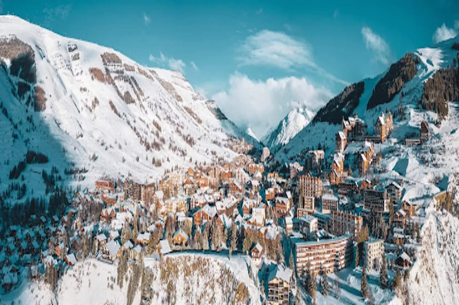 Résidence Diamant 1 - Uitzicht winter