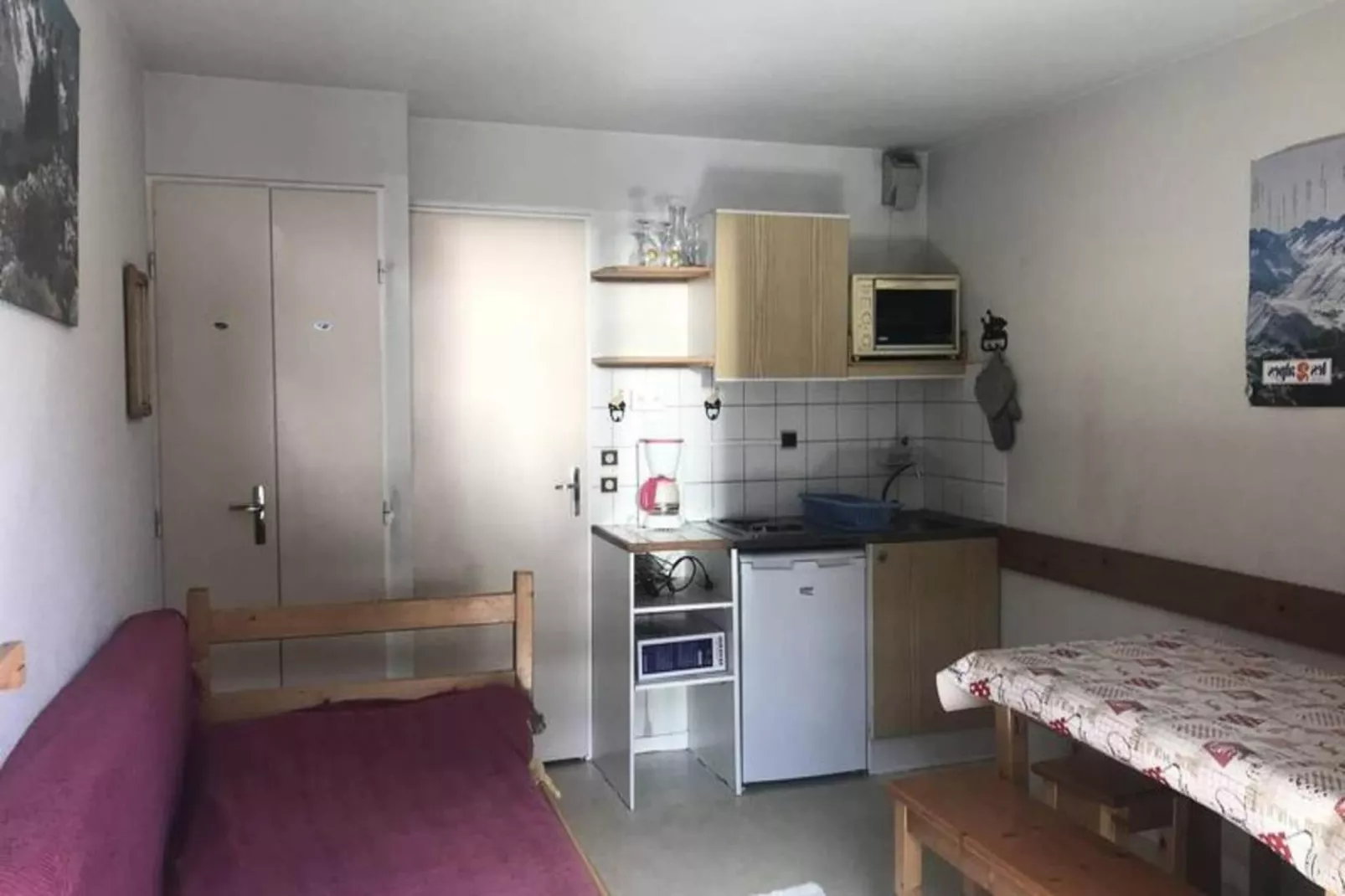 Résidence Andromede-Woonkamer