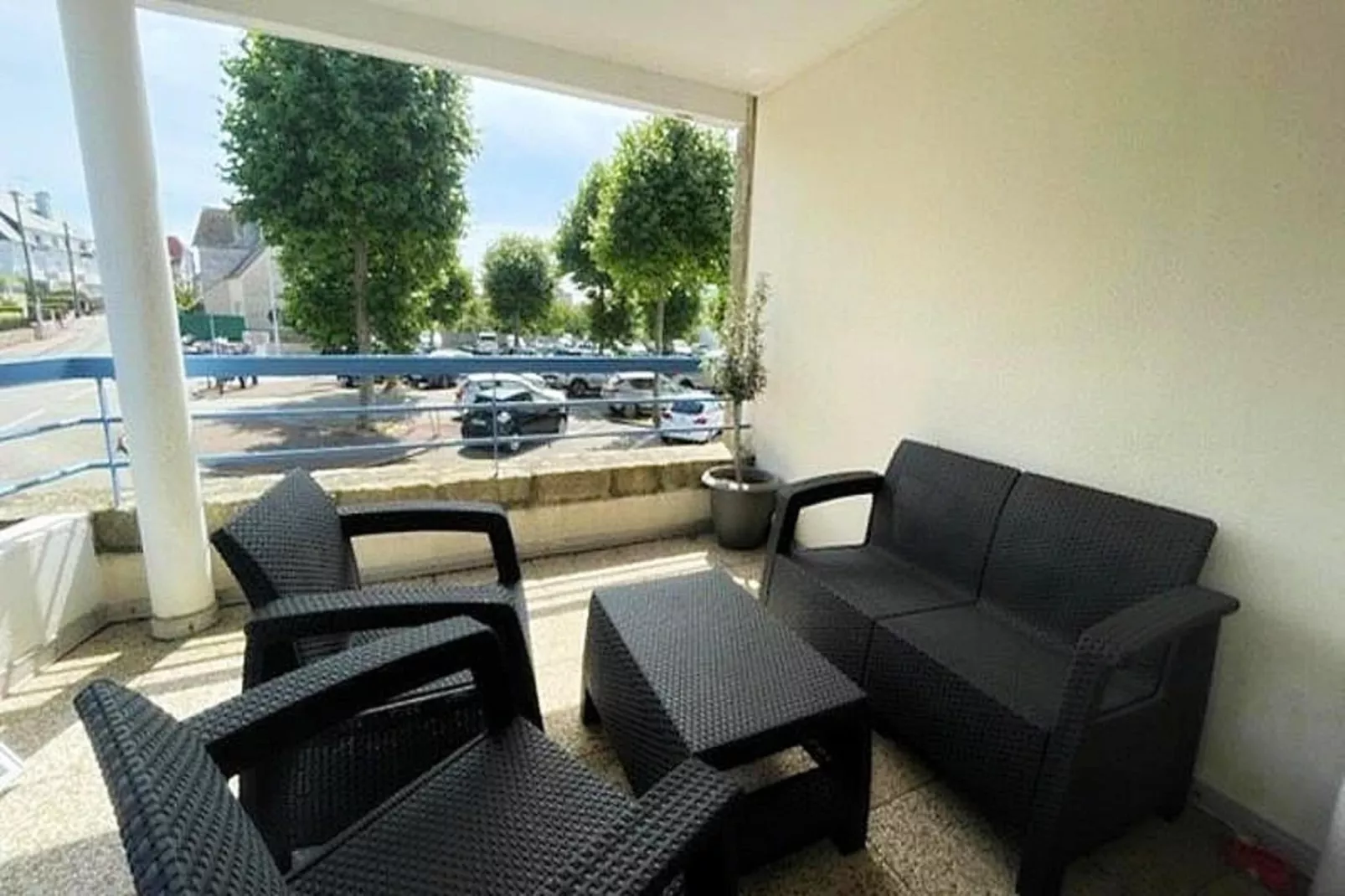 Résidence Hauts Port Maria-Terrasbalkon