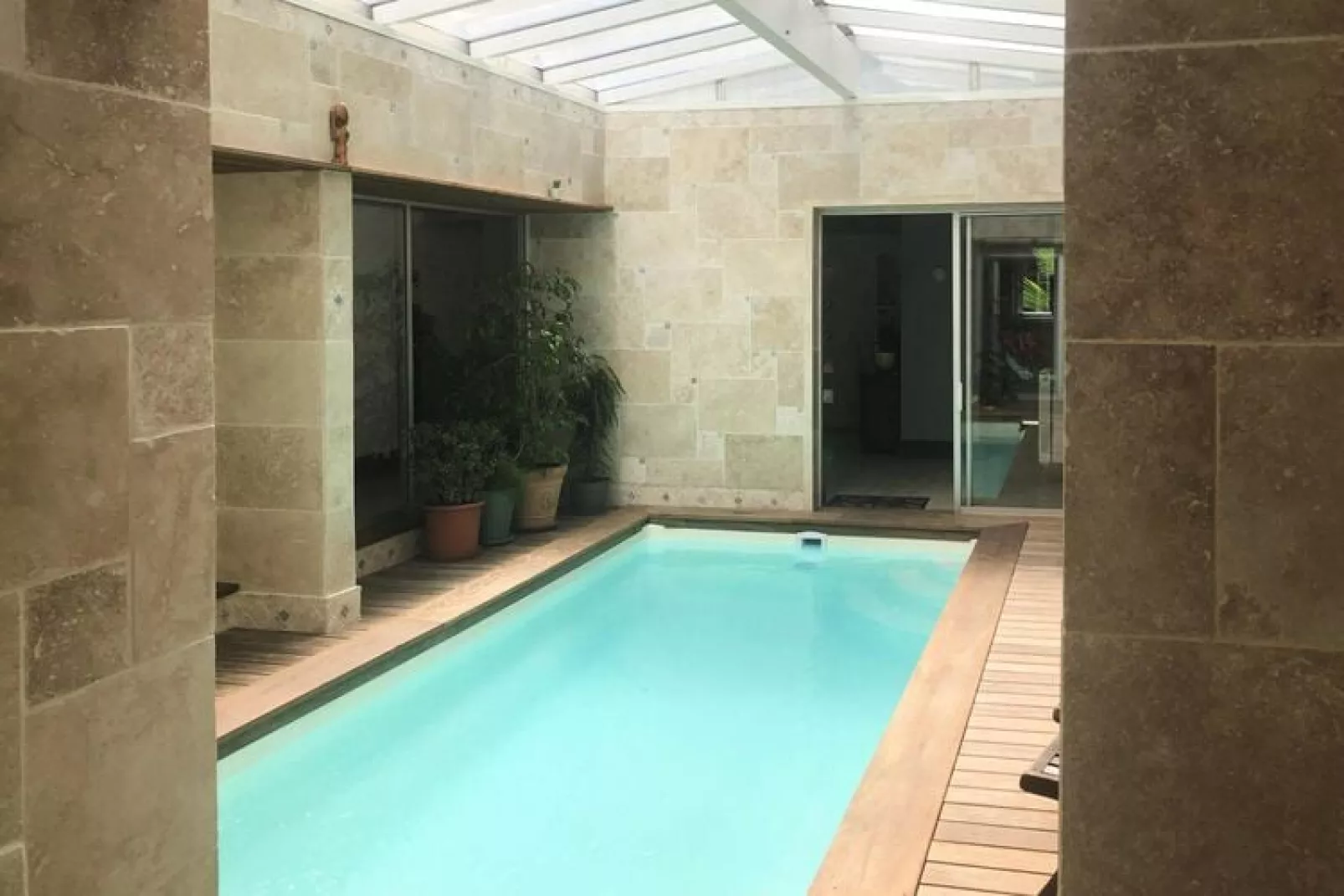 Holiday home Le Porge-Zwembad