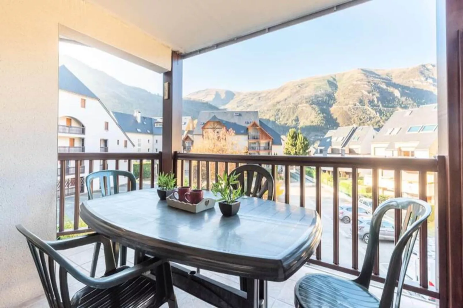 Résidence Arches D'aure B-Terrasbalkon