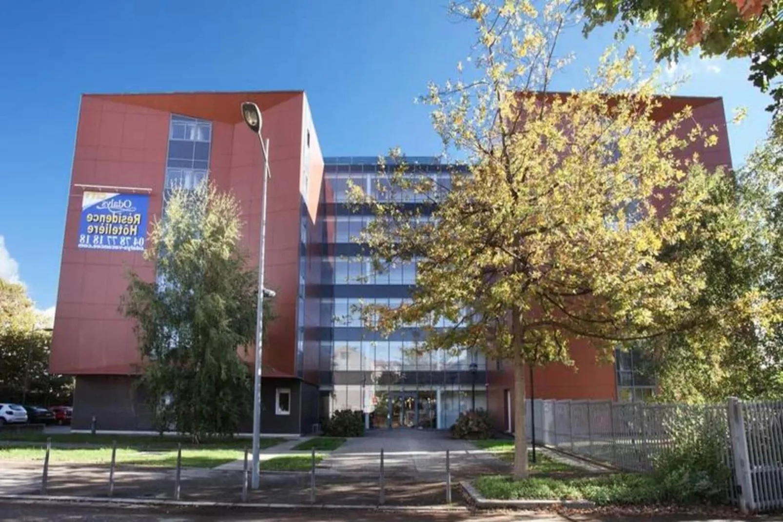 Appart'hôtel Odalys City Bioparc-Buitenkant zomer