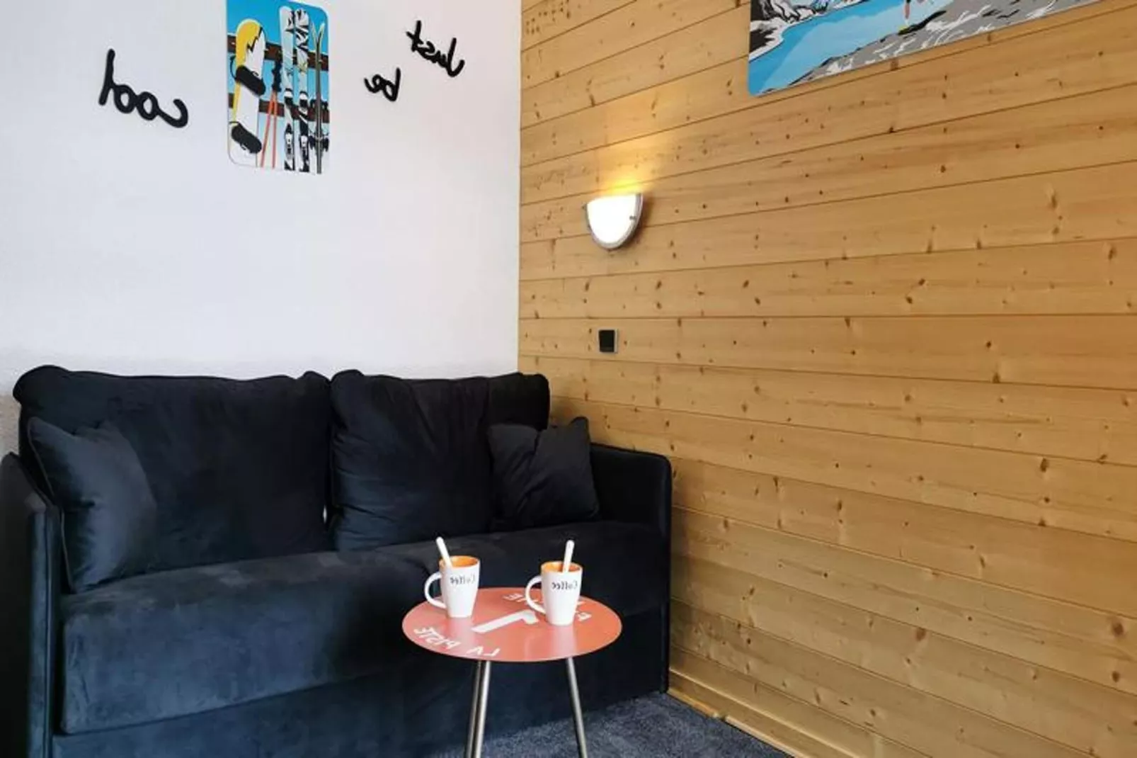 Résidence Riondet-Woonkamer