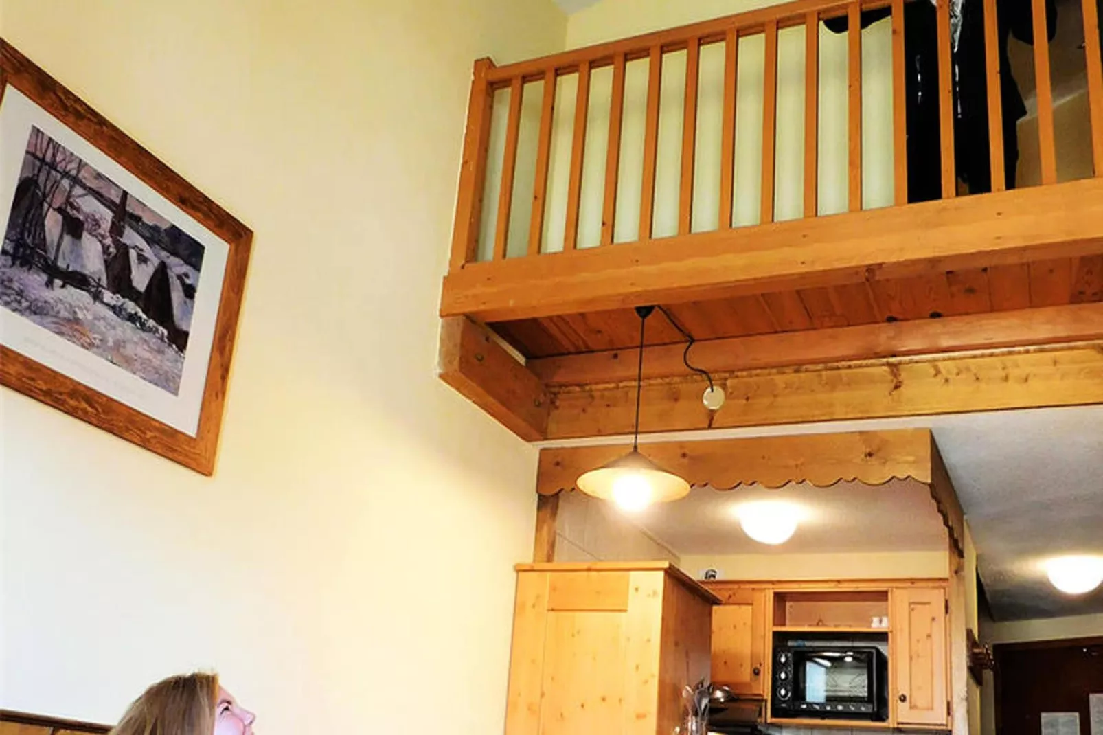 Résidence Le Cheval Blanc ***-Woonkamer