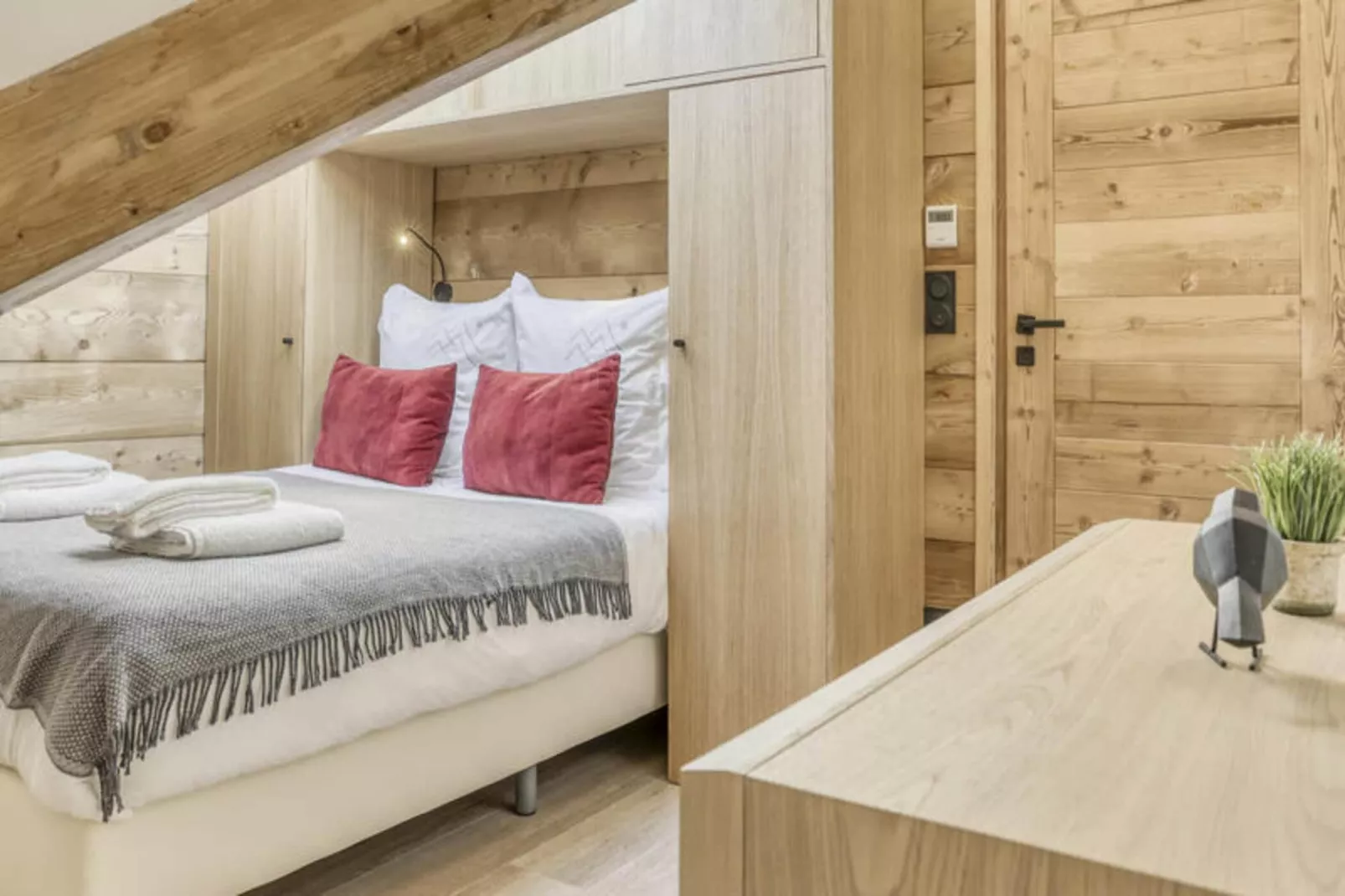 Résidence Gallery Mont Blanc-Slaapkamer