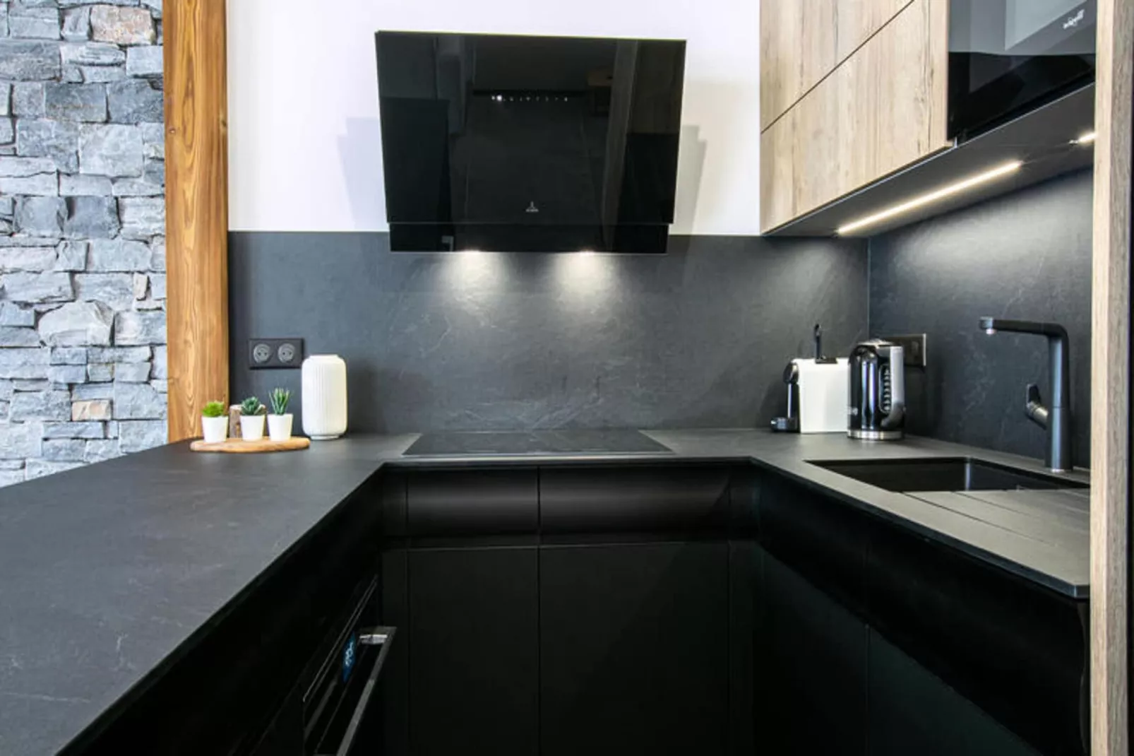 Résidence Les Balcons A-Keuken