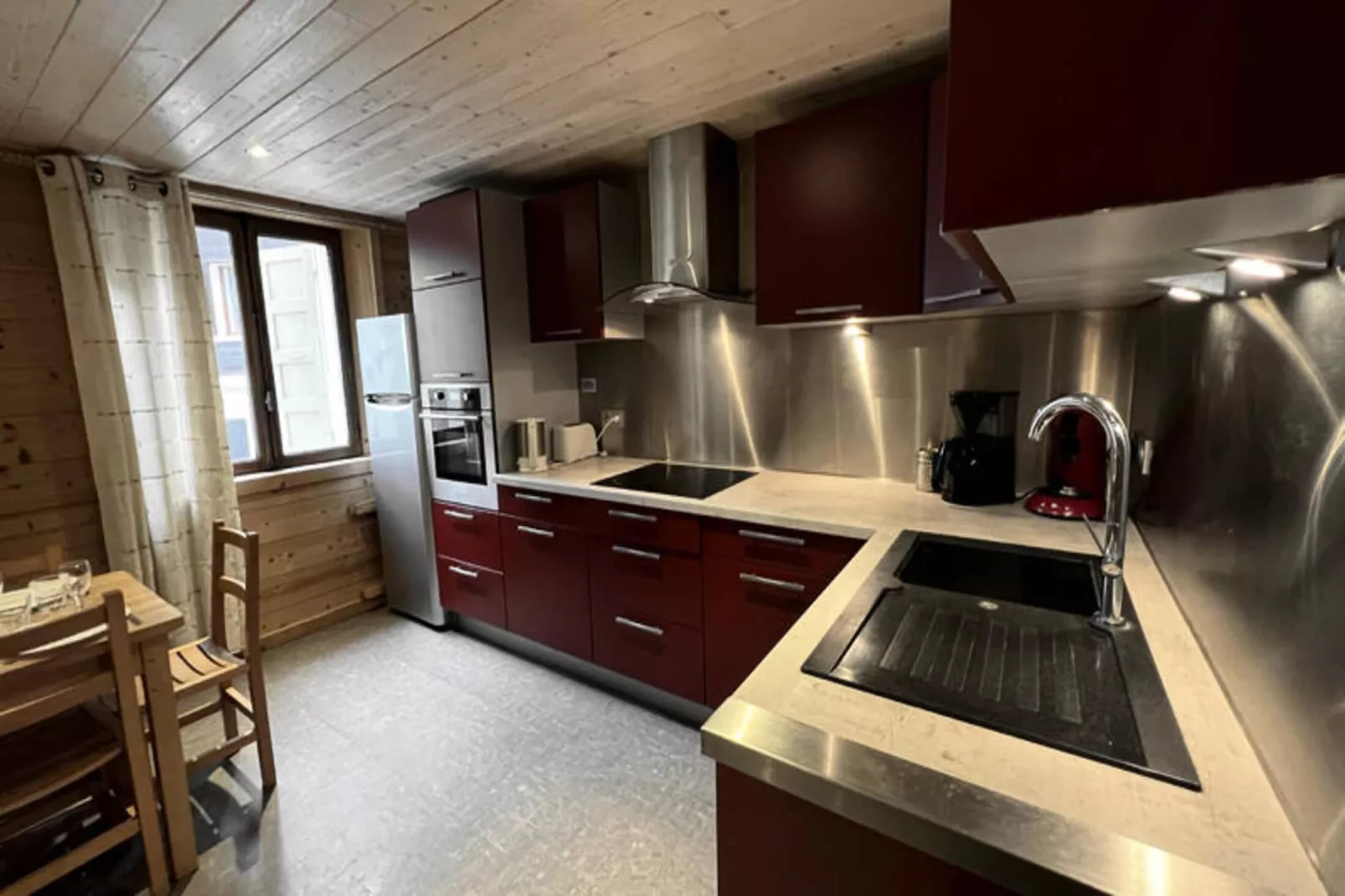 Appartements à La Clusaz-Woonkamer