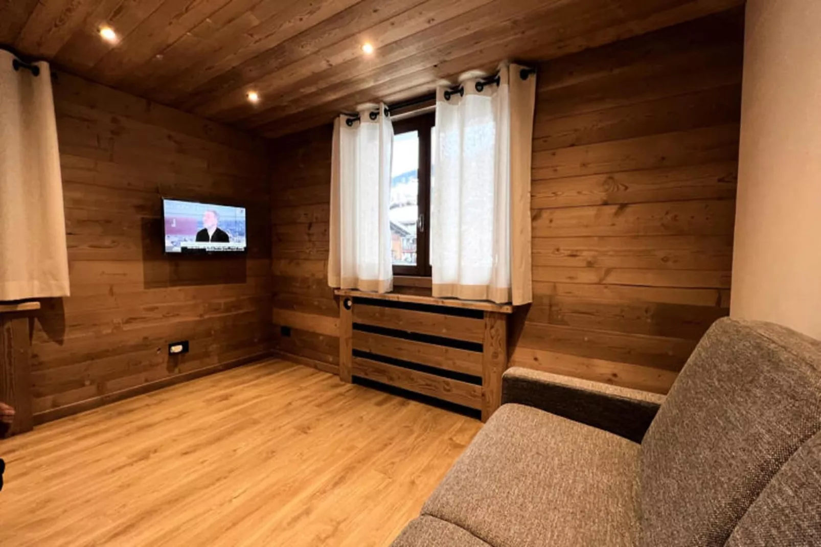Appartements à La Clusaz-Woonkamer