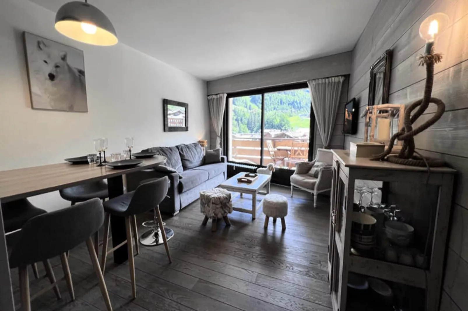 Appartements à La Clusaz-Buitenkant zomer