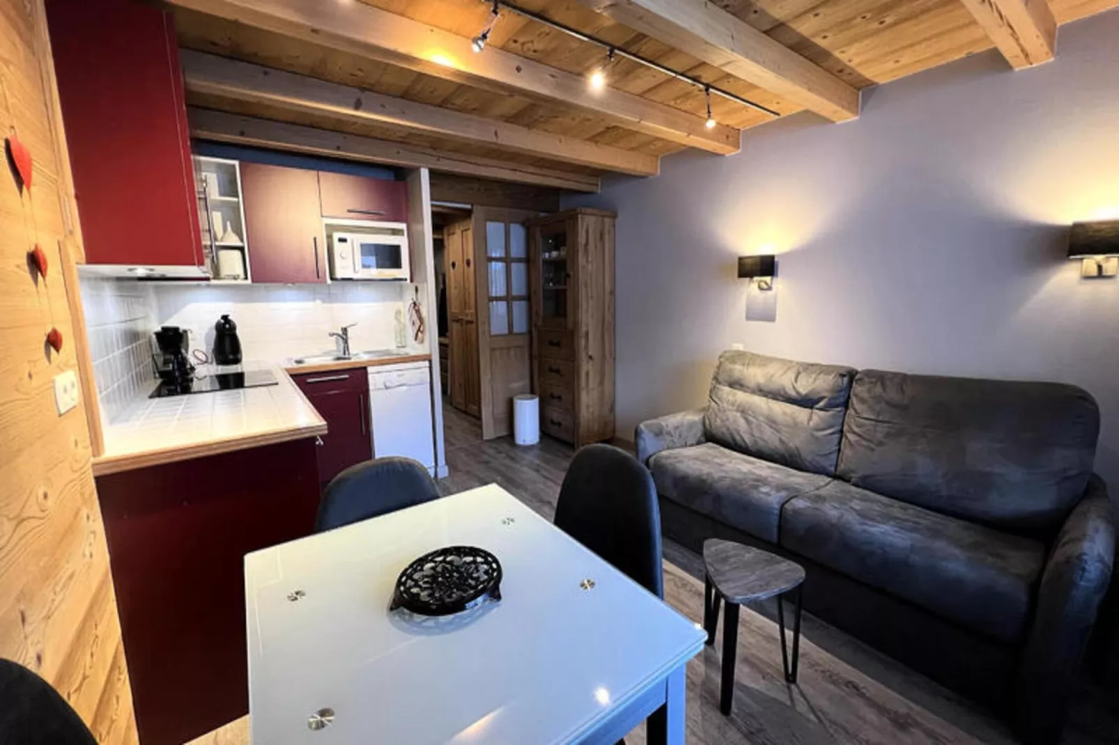 Studio à La Clusaz-Woonkamer